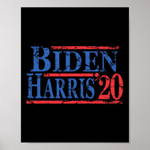 Póster Joe Biden Kamala Harris 2020