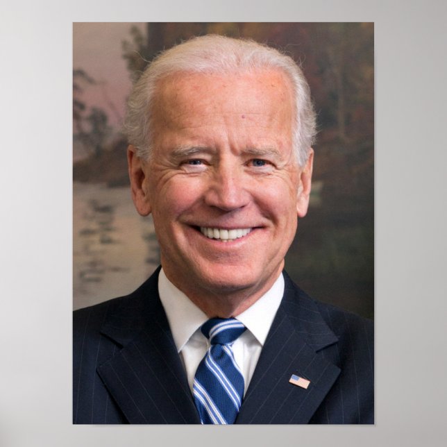 Póster Joe Biden Portrait Photo (Frente)