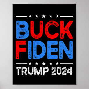 Póster Joe Biden - Trump 2