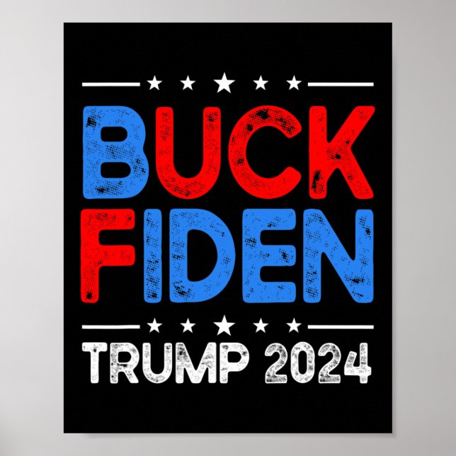 Póster Joe Biden - Trump 2 (Frente)