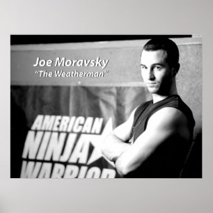Póster Joe Moravsky "el hombre del tiempo "