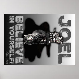 Póster Joel- ¡Creed en ti mismo! Poster personalizado