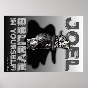 Póster Joel- ¡Creed en ti mismo! Poster personalizado