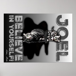 Póster Joel- ¡Creed en ti mismo! Poster personalizado