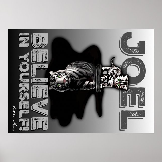 Póster Joel- ¡Creed en ti mismo! Poster personalizado (Frente)