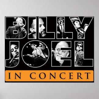 Póster Joel en concierto