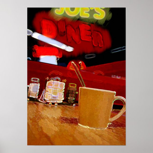 Póster Joe's Diner's Joe (Frente)