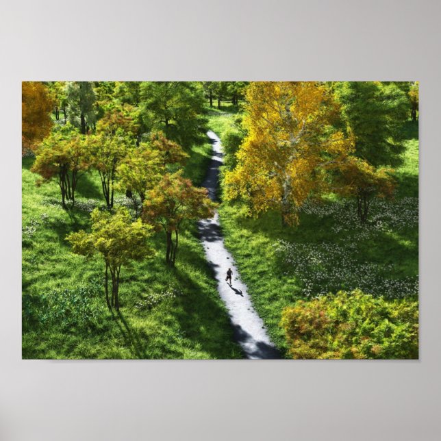 Póster Jogging (Frente)