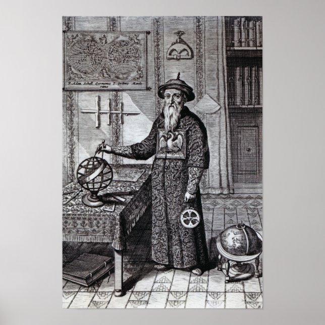 Póster Johann Adam Schall von Bell (Frente)