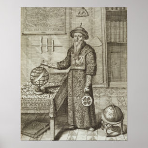 Póster Johann Adam Schall von Bell (1591-1666) from 'Chin
