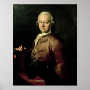 Póster Johann Georg Leopold Mozart