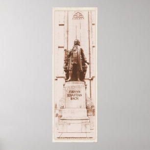 Póster Johann Sebastian Bach