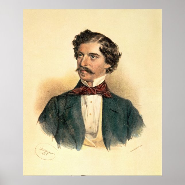 Póster Johann Strauss el anciano (Frente)