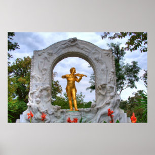 Póster Johann Strauss II