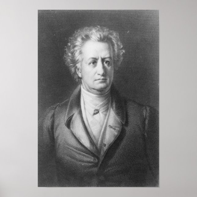 Póster Johann Wolfgang Goethe (Frente)