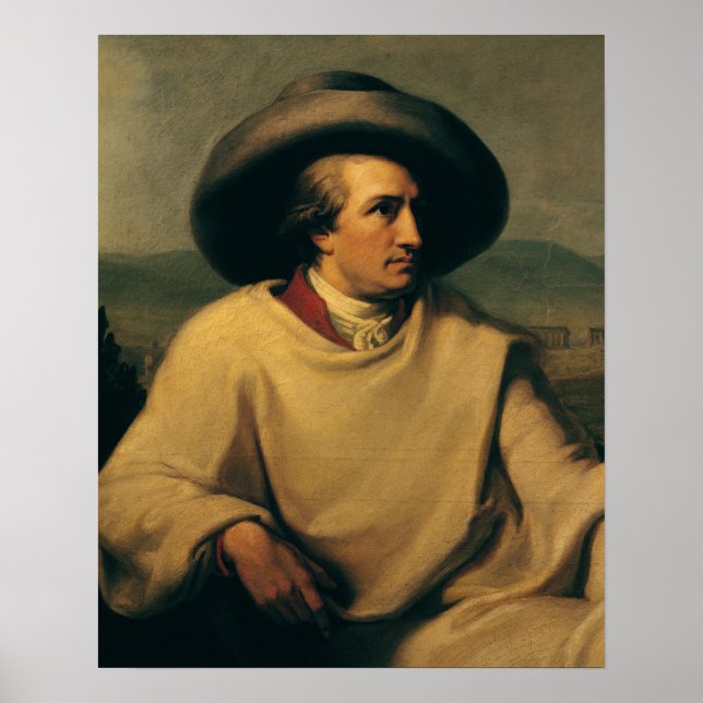 Póster Johann Wolfgang von Goethe (Frente)