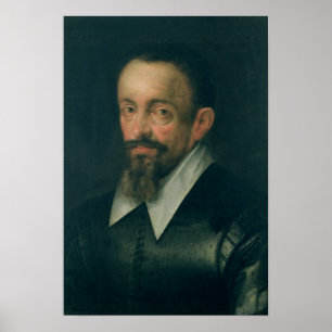 Póster Johannes Kepler , astrónomo, c.1612
