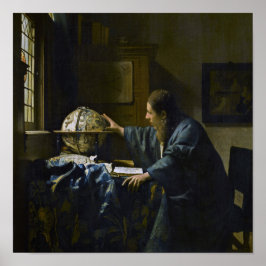 Póster Johannes Vermeer - El Astrónomo
