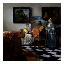 Johannes Vermeer - El concierto