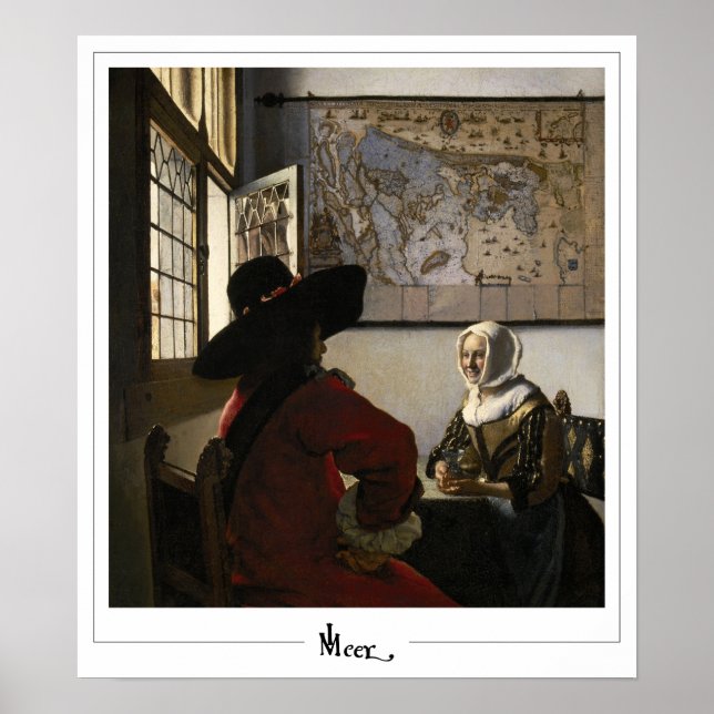 Póster Johannes Vermeer Zedign Art Poster #26 (Frente)