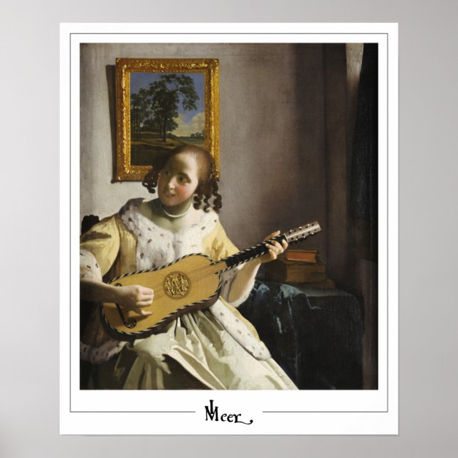 Póster Johannes Vermeer Zedign Art Poster #30 (Frente)