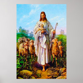 Póster John 10:7-21 I Am the Good Shepherd