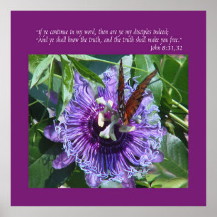 Póster John 8 31:32 Imprimir/Poster