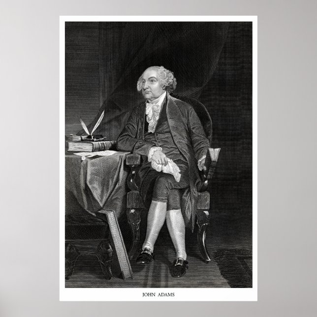 Póster John Adams (Frente)