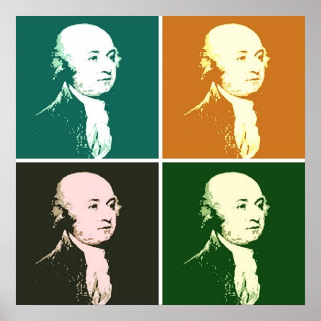 Póster John Adams (Frente)
