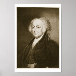 Póster John Adams, 2nd President of the United States of
