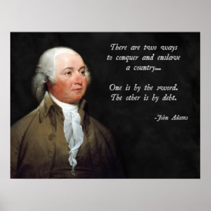 Póster John Adams Debt and Sword