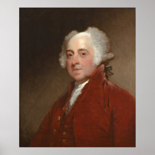 Póster John Adams - Poster Bella Artes Gilbert Stuart