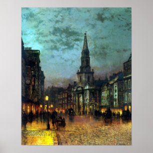Póster John Atkinson Grimshaw Blackman Street, Londres
