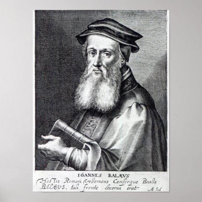 Póster John Bale, Bishop of Ossory, 1620 (Frente)