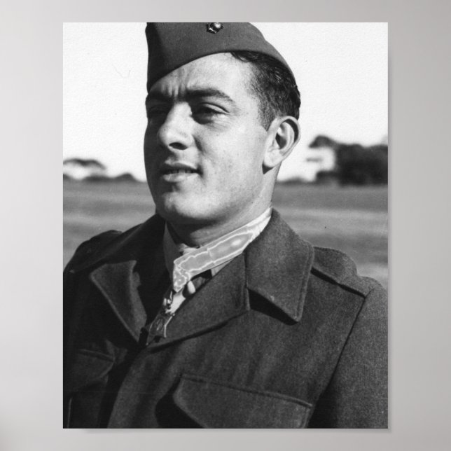 Póster John Basilone Portrait (Frente)