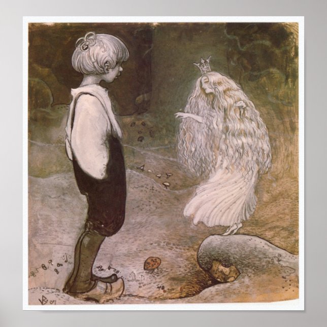 Póster John Bauer cambiado por un Poster mágico (Frente)