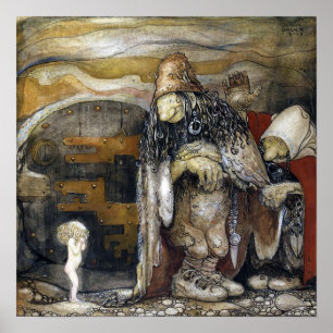 Póster John Bauer Troll