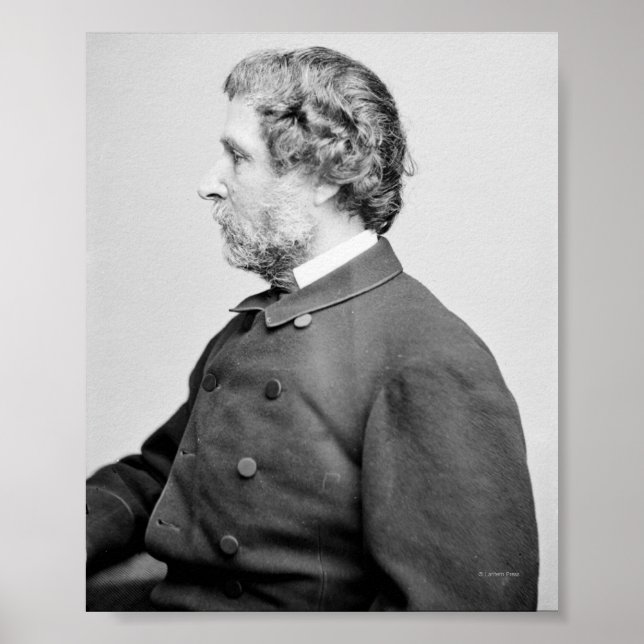 Póster John C. Freemont "The Great Pathfinder" (Frente)