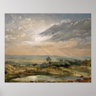 Póster John Constable   Branch Hill Pond, Hampstead