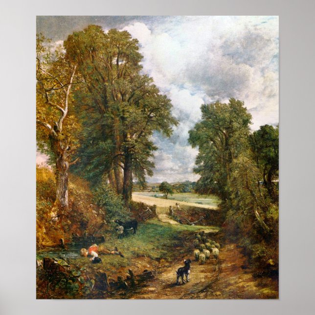 Póster John Constable - El campo de golf de 1826 (Frente)