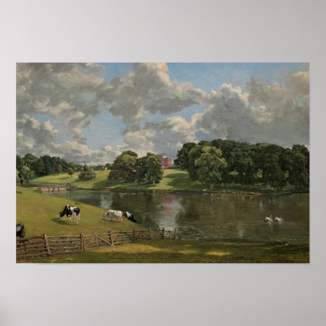 Póster John Constable - Parque Wivenhoe, Essex (Frente)