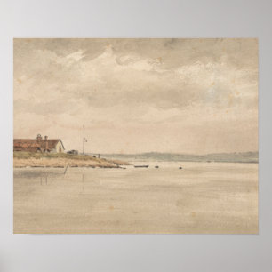 Póster John Constable - una opinión sobre el Orwell