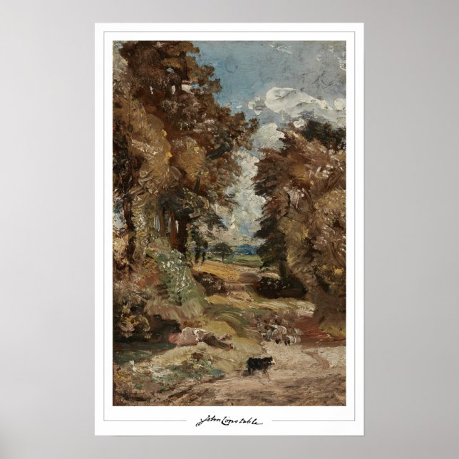 Póster John Constable Zedign Art Poster #138-2 (Frente)