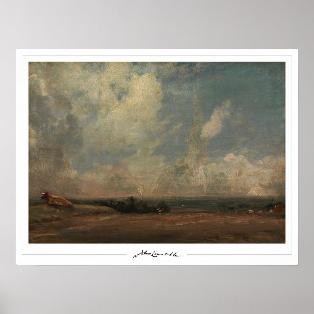 Póster John Constable Zedign Art Poster #18 (Frente)
