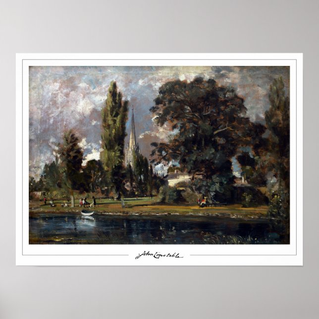 Póster John Constable Zedign Art Poster #197 (Frente)