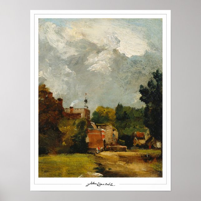 Póster John Constable Zedign Art Poster #1-2 (Frente)