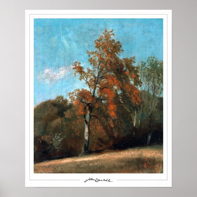 Póster John Constable Zedign Art Poster #23 (Frente)
