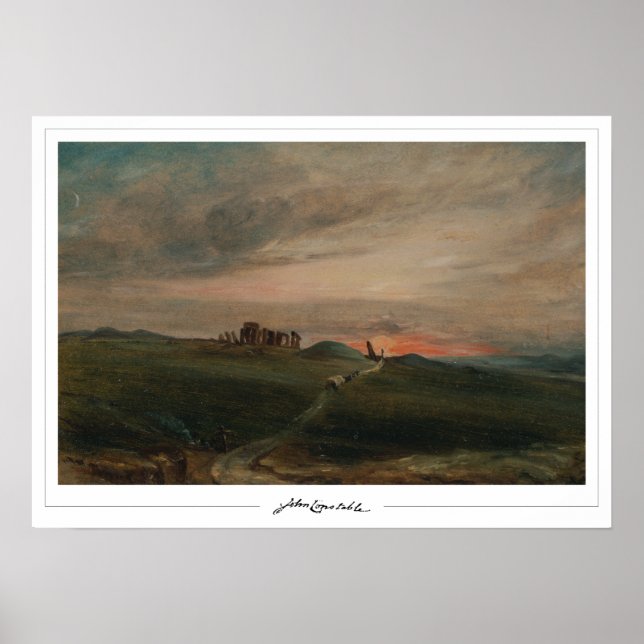 Póster John Constable Zedign Art Poster #29-2 (Frente)