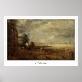 Póster John Constable Zedign Art Poster #334-2