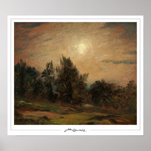 Póster John Constable Zedign Art Poster #335-2 (Frente)